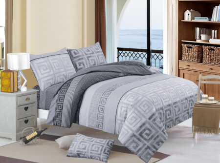 Ranforce bed linen-ranforce bettwäsche- grey-grau