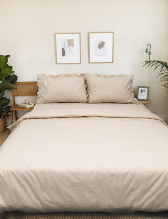 perkal bed linen-perkal bettwache-creme
