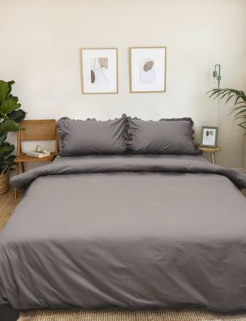 perkal bed linen-perkal bettwache-grau-grey