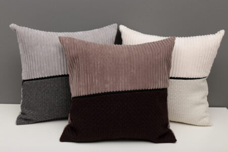 Decor pillow-decor kissenbezug- gray, Weiss-grey, white