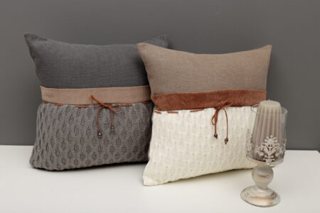 Decorative pillowcase resin-Dekorkissenbezug resin-coffee