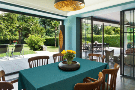 Tablecloth-tischdecke-türkis-turquoise