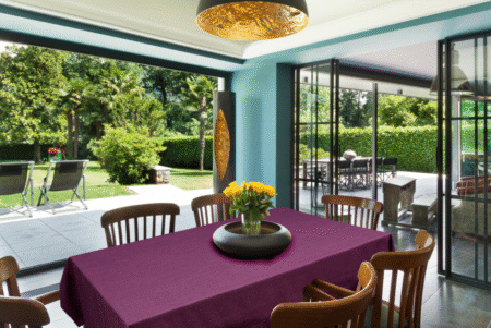 Tablecloth-tischdecke-violett