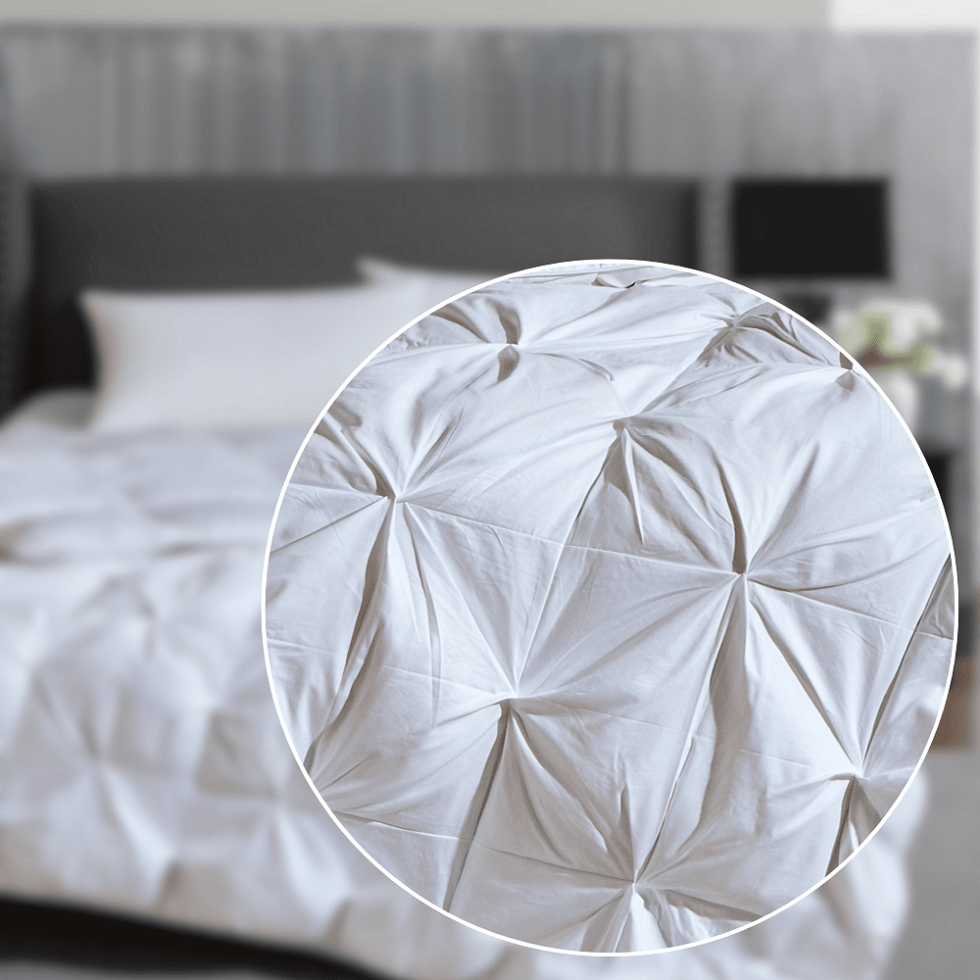 bed quilt-bettdecke-gänsedaunen-white-weiss