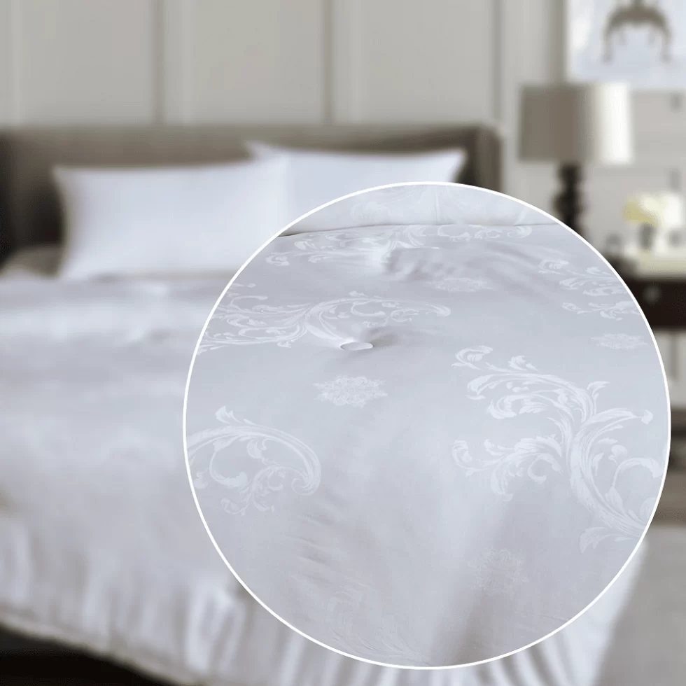 bed quilt-bettdecke-modal-white-weiss