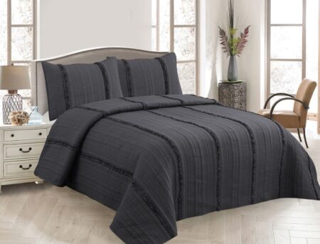 bed sheet-tagesdecke-grau-grey-ival