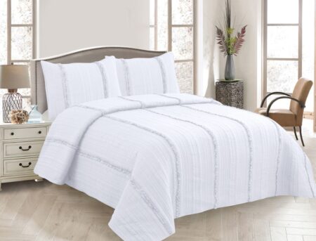 bed sheet-tagesdecke-white-weiss-ival