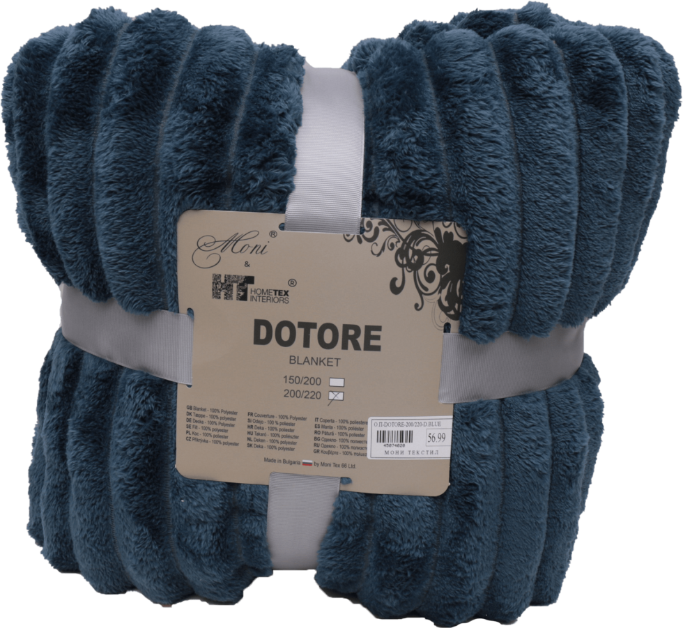 blanket-pluschdecke-dotore-blau-blue